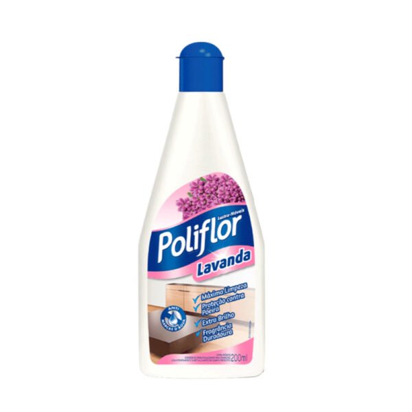 Poliflor Lustra Móveis Lavanda Em Squeeze 200ml