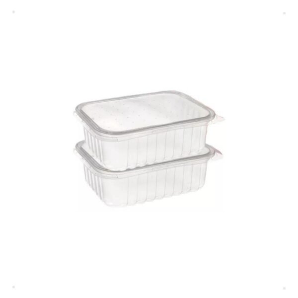 Marmita Micro Ondas Freezer 750ml Kit Com 24 Potes Fitness - Imagem 6