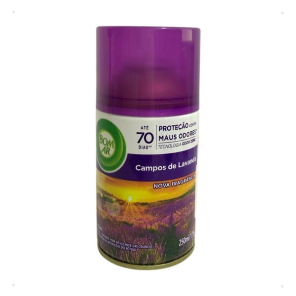 Refil aromatizante Bom Ar Freshmatic Campos Lavanda 250 ml