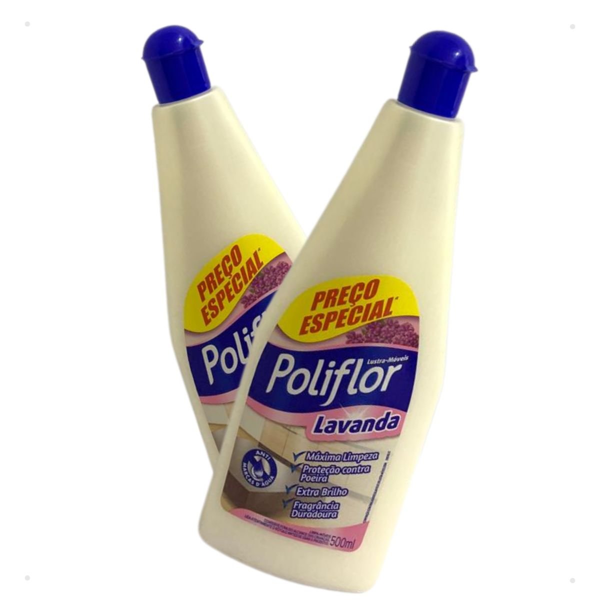 Poliflor Lustra Móveis Lavanda Em Squeeze 500ml
