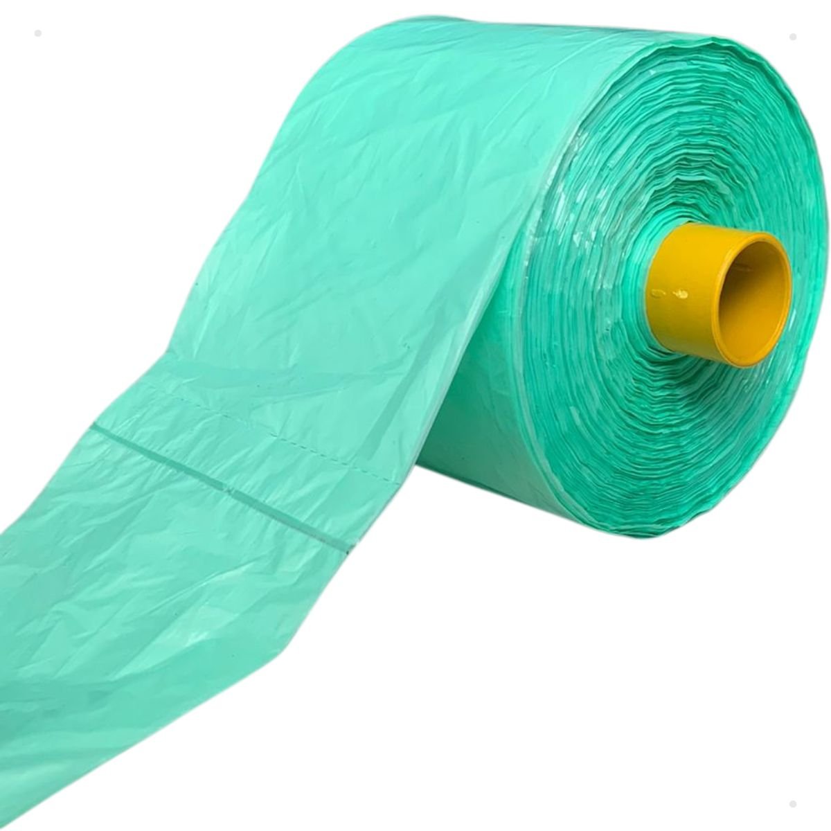 Bobina Picotada Fundo Estrela Verde Kit Com 6 Un Tamanho P