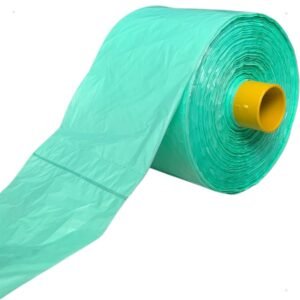 Bobina Picotada Fundo Estrela Verde Kit Com 4 Un Tamanho P