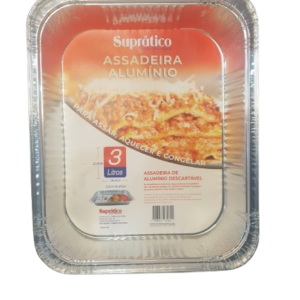 ASSADEIRA DE ALUMINIO 3 LTS
