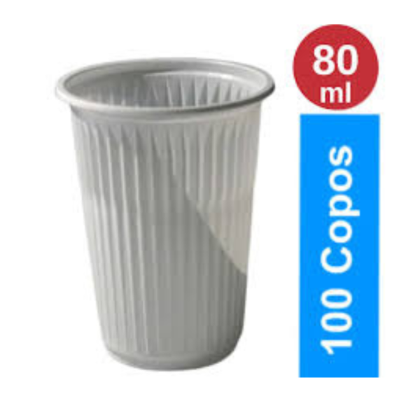 COPO DESCARTAVEL PS 80 ML C/100 UND - VERO COPO - Imagem 2