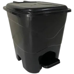 Lixeira 7,5 Litros Com Pedal Montada - ERCA