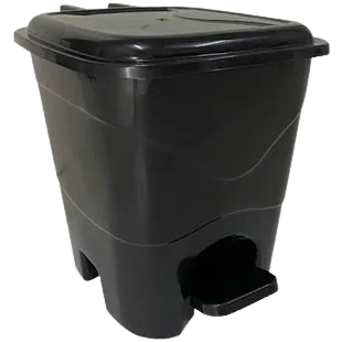 Lixeira 7,5 Litros Com Pedal Montada - ERCA