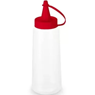 Bisnaga Plastica Vermelha
