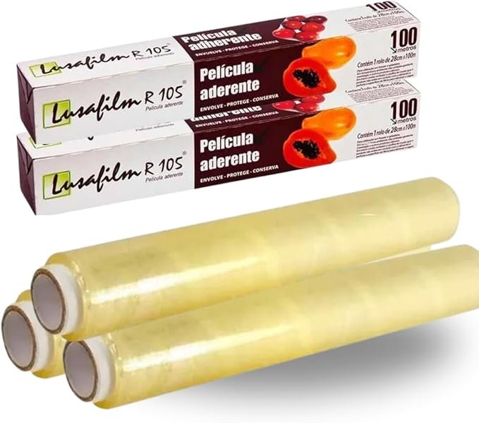 Papel Filme de PVC 28cm X 15m - Lusafilm
