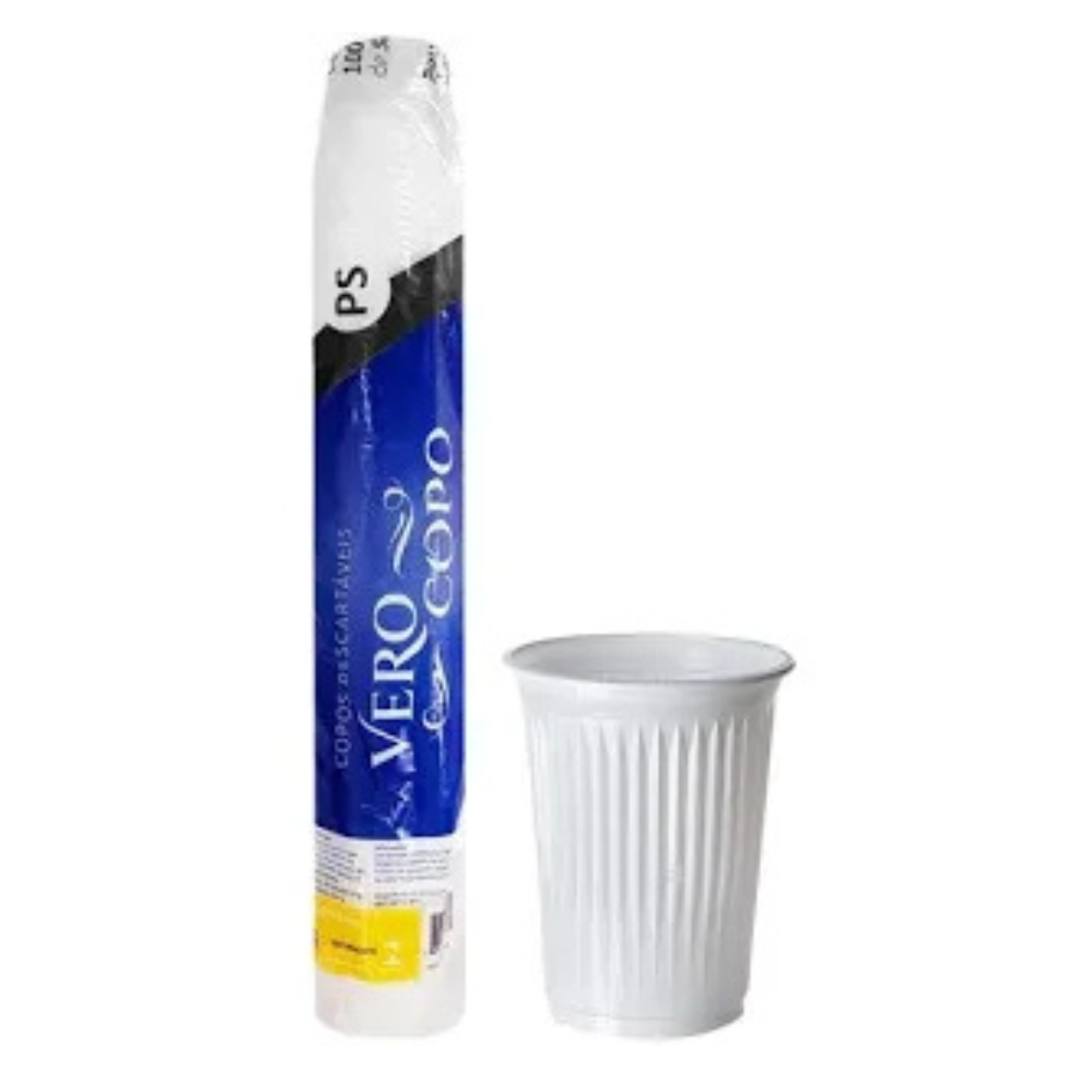 COPO DESCARTAVEL PS 80 ML C/100 UND - VERO COPO