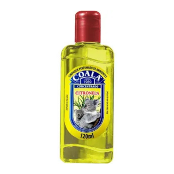 Coala Essencia Limpador Perfumado de Ambiente 120ml Citronela