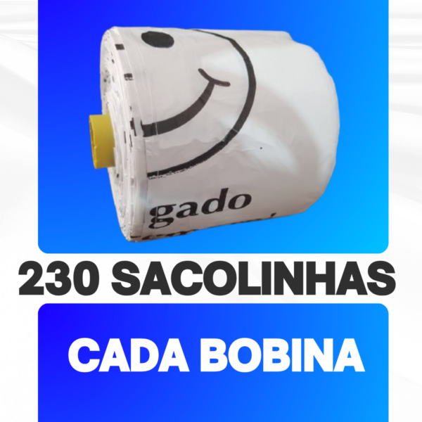 Sacolinha Fundo Estrela 4 Bobinas Sacos Picotados - Imagem 2