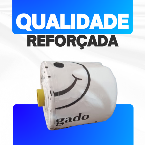 Sacolinha Fundo Estrela Bobinas Sacos Picotados - Imagem 2