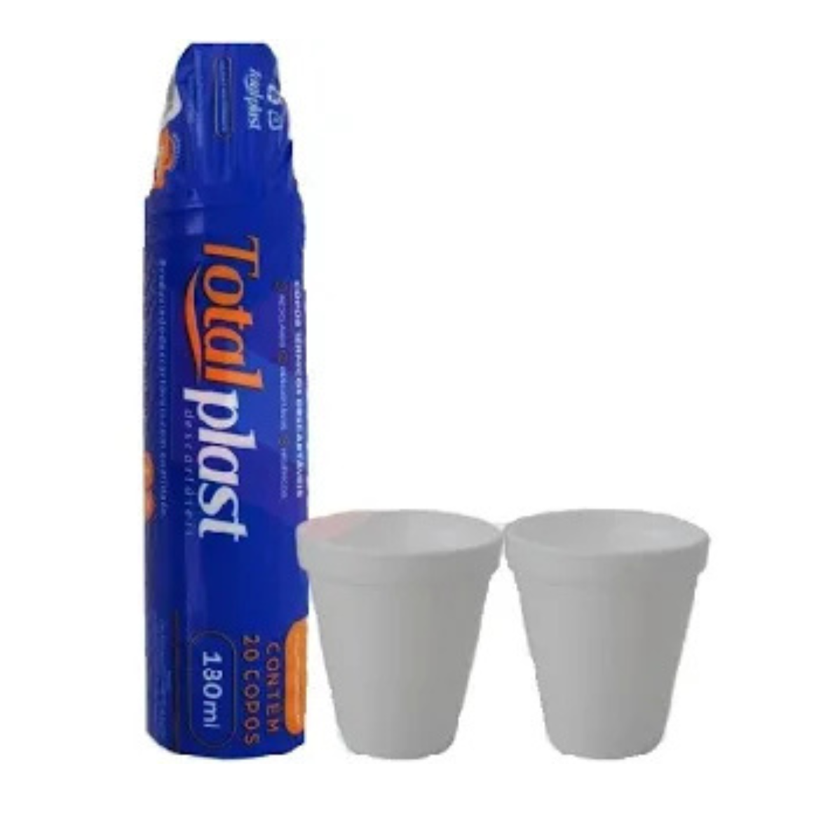 COPOS TÉRMICOS DESCARTÁVEIS 180ML - TOTALPLAST