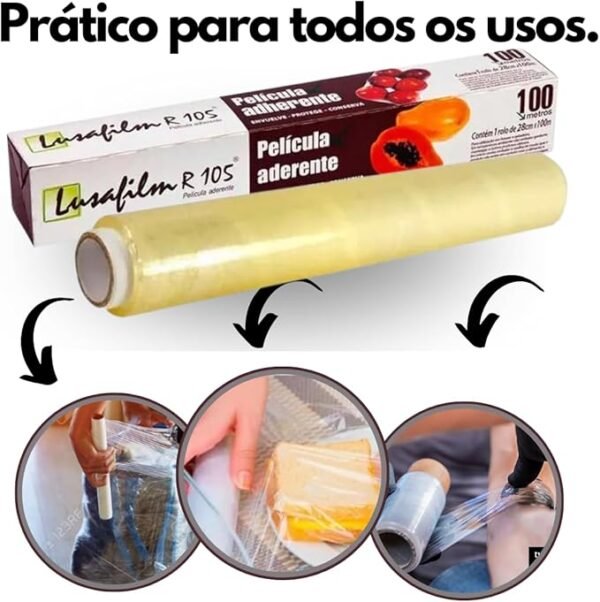 Papel Filme de PVC 28cm X 15m - Lusafilm - Imagem 2