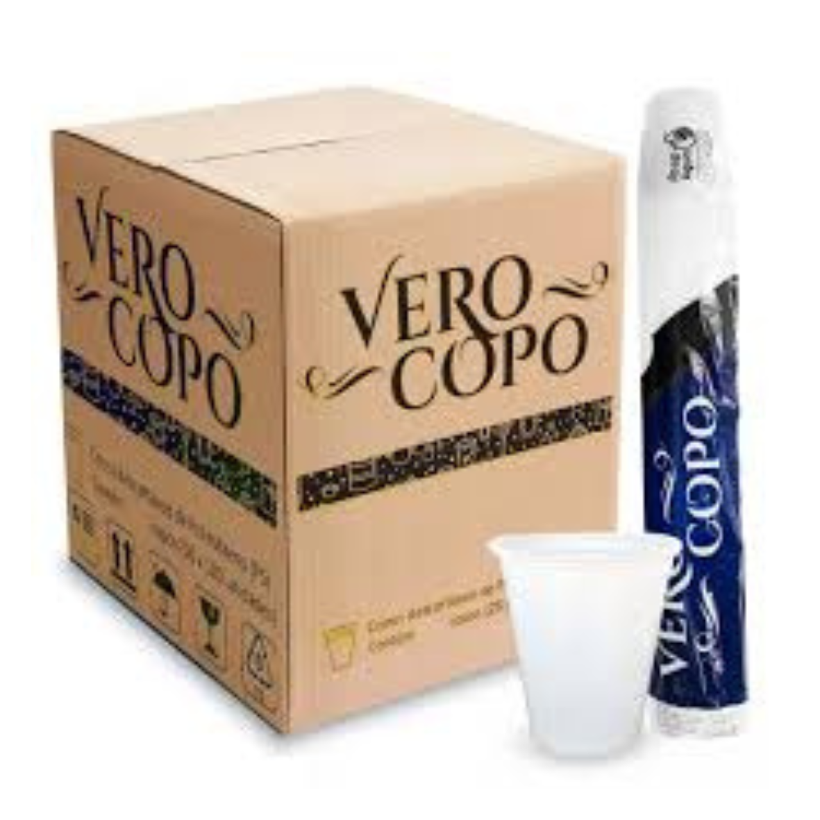 COPO DESCARTAVEL PS 80 ML C/2500 UND CX - VERO COPO