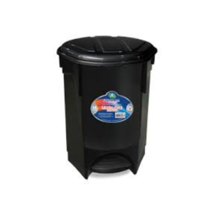 Lixeira 30 Litros Oval Com Pedal Montada - ARQPLAST