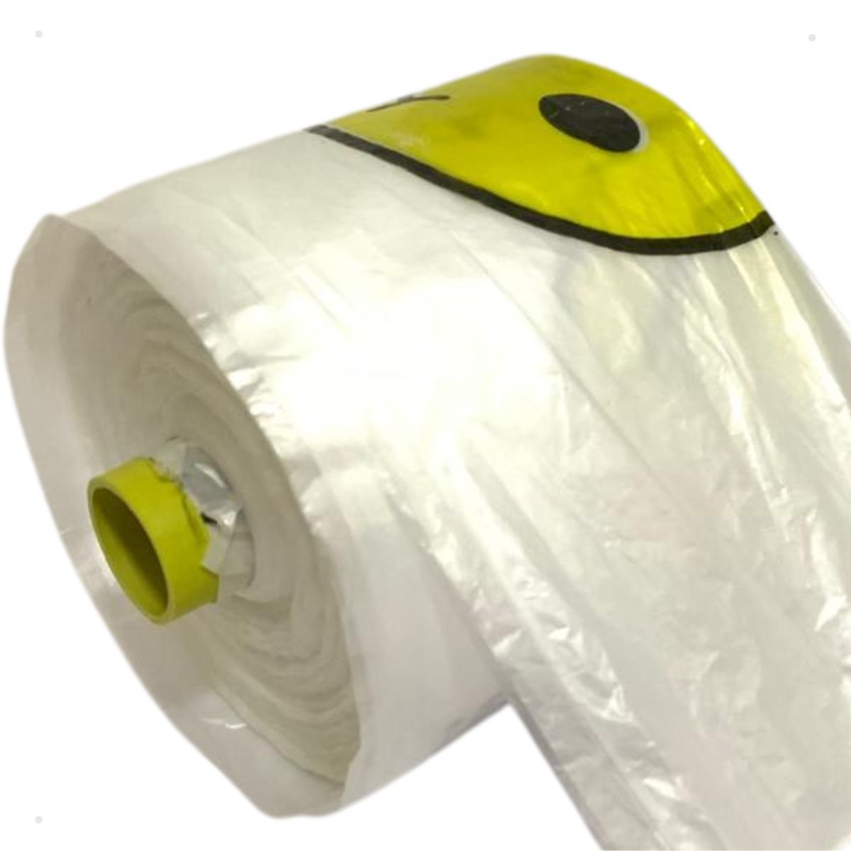 6 Bobinas Sacolinha Fundo Estrela Sacos Plásticos Picotados